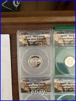 2011-S Silver 14 Piece Set