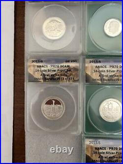 2011-S Silver 14 Piece Set