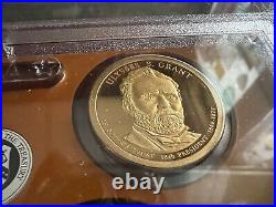 2011 S US Mint Silver Proof Set 14 Coins COA Original Box
