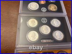 2011 United States Mint Silver Proof Set withCOA 14 Coins