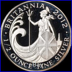 2012 Britannia 25th Anniversary Silver Portrait Collection 9 Coin Set. 958 OGP
