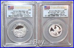 2012 Limited Edition Silver Proof Set 8 Coins PCGS PR69 FS Extremely Rare