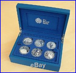 2012 Royal Mint Queen's Diamond Jubilee Royal Duties Silver Proof Coin Set