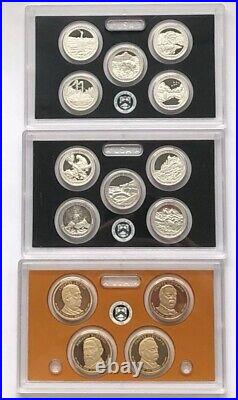 2012-S 9-Coin Proof Set + 2011 Silver 5-Coin Set -3 Coin Sets Total HIGH VALUE