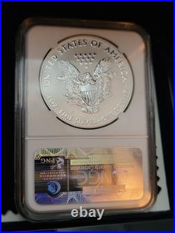 2012-S Silver Perfect NGC PF 70 Ultra Cameo And The Reverse PF 70 2 Coin Set