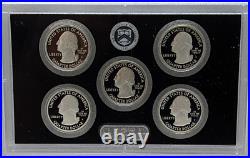 2012 S US Mint Silver Proof Set 14 Coins with Box & COA Damaged Box