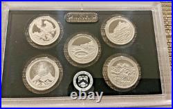 2012 S United States Mint 14-Coin 90% Silver Proof Set + Mint Proof Set COA/OGP