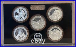 2012 S United States Mint Silver Proof Set 14 Coins With OGP & COA