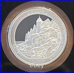 2012 S United States Mint Silver Proof Set 14 Coins With OGP & COA