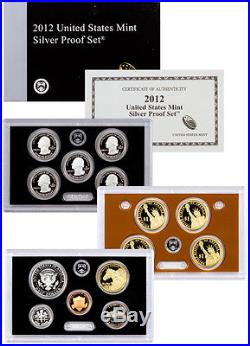 2012-S United States US Mint 14-Coin Silver Proof Set (SV6) SKU25945