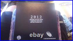 2012 S, W US Mint Limited Edition 8-coin Silver Proof Set low mintage, iconic