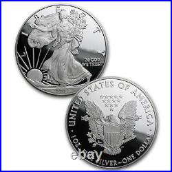 2012 Silver Eagle Reverse Proof Set? 2 Coin? San Francisco Box & Coa? Trusted