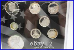 2012 U. S. Mint Limited Edition Silver Proof Set F048