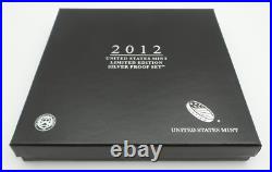 2012 U. S. Mint Limited Edition Silver Proof Set F048