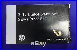 2012 U. S. Silver 14 coin Proof Set. 3 sets in one, proof. Quarter and $1.00