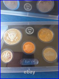 2012 US Mint Silver Proof Set Only 395,443 Made Complete OGP with COA