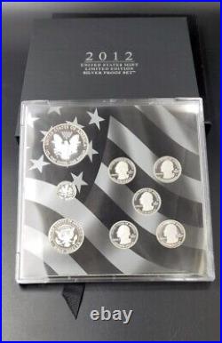 2012 United States Mint Limited Edition Silver Eagle Proof Set with Box & COA