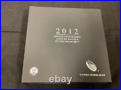 2012 United States Mint Limited Edition Silver Proof Set