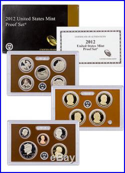 2012 United States US Mint 14pc Clad Coin Proof Set (P14) SKU25810