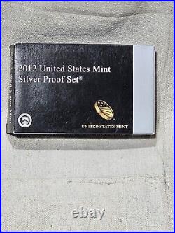 2012 Us Mint Silver Proof Set