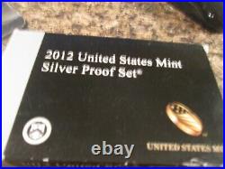 2012 Us Proof Set Rare Silver Set All
