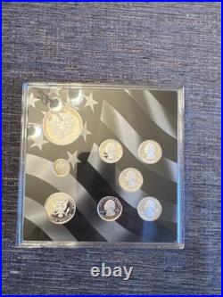 2012 W Proof Silver Eagle Limited Edition Proof Set In Ogp