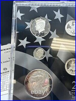 2012 W Proof Silver Eagle Limited Edition Proof Set In Ogp Sr5-3