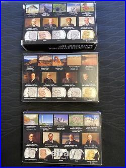 2013, 14, 15 US Mint SILVER Proof Sets Run with COA's SILVER SETS 3 In A Row