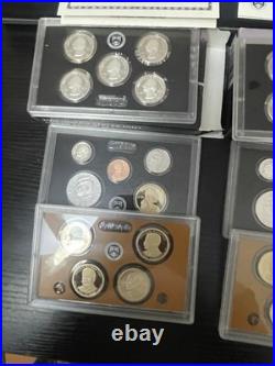 2013 & 2014 Silver Proof Set U. S. Mint Original Government Packaging OGP COA