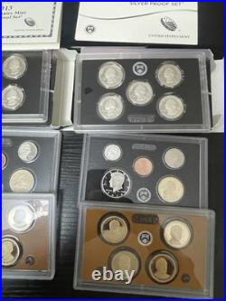 2013 & 2014 Silver Proof Set U. S. Mint Original Government Packaging OGP COA