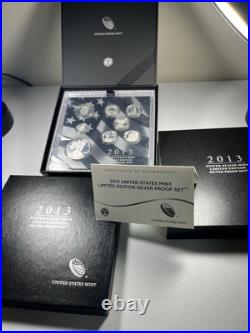 2013 Limited Edition Silver Proof Set OGP 2013 Limited Edition Silver Proof Set OGP