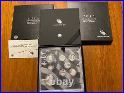 2013 Limited Edition Silver US Mint Eight Coin Proof Set with Box and COA