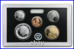 2013-S US Mint Silver Coin Proof Set Original Box and COA. 14 Coins