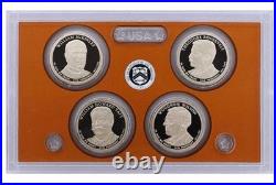 2013-S US Mint Silver Coin Proof Set Original Box and COA. 14 Coins