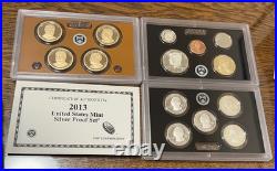 2013 Silver Proof Set 14 Coins withOGP Best Price Ebay CHRC