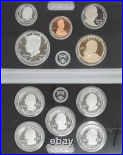 2013 Silver Proof Set Limited Edition Quarters 10 Coin Set No Box or COA