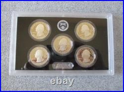2013 Silver Proof Set Us Mint S & Coa + Original Outer Box