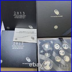 2013 US Limited Edition Silver Proof Set OGP CoA Nice ATB & More (C538)