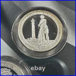 2013 US Mint Ltd Edition Silver Proof Set Silver Coins x8 OGP & COA (90593)