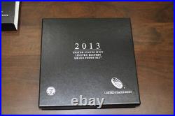 2013 United States Mint Limited Edition Silver Proof Set 2013 United States Mint Limited Edition Silver Proof Set