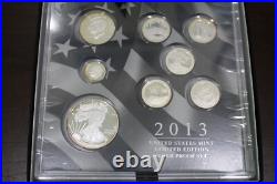 2013 United States Mint Limited Edition Silver Proof Set 2013 United States Mint Limited Edition Silver Proof Set
