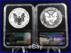 2013-W West Point Silver Eagle Set Early Release PF70/SP70 NGC Retro Star Label