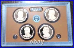 2013-s Mint 14 Coin Silver Proof Set Original Government Packaging And Coa