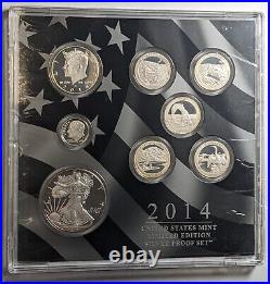 2014 Limited Edition Silver Proof Set