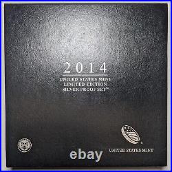 2014 Limited Edition Silver Proof Set