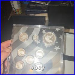 2014 U. S. Mint Limited Edition Silver Proof Set, Proof Strike, Ungraded