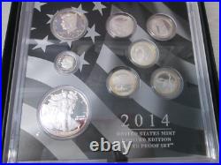 2014 US Mint Limited Edition SILVER Proof Set 2014 US Mint Limited Edition SILVER Proof Set