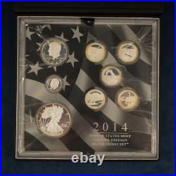 2014 US Mint Limited Edition Silver Proof Set Free Shipping USA 2014 US Mint Limited Edition Silver Proof Set Free Shipping USA