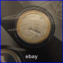 2014 US Mint Limited Edition Silver Proof Set Free Shipping USA 2014 US Mint Limited Edition Silver Proof Set Free Shipping USA