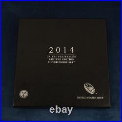 2014 US Mint Limited Edition Silver Proof Set Free Shipping USA 2014 US Mint Limited Edition Silver Proof Set Free Shipping USA